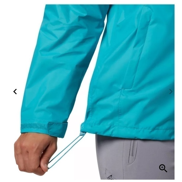 Women’s Arcadia™ II Rain Jacket in Tiffany Blue - Picture 5 of 7